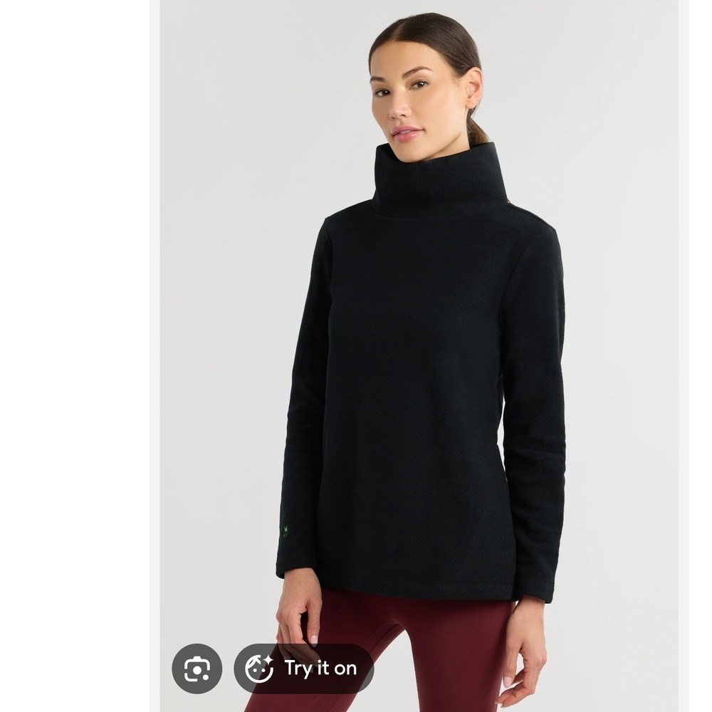 Dudley stephens large cobble hill turtleneck fleece quiet luxery